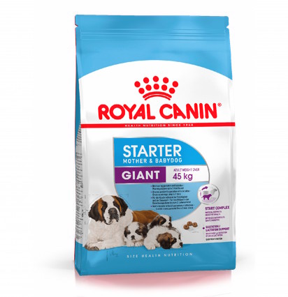 Royal Canin Giant Starter сухой корм для беременных собак и щенков гигантских пород до 2-х месяцев 15 кг. 